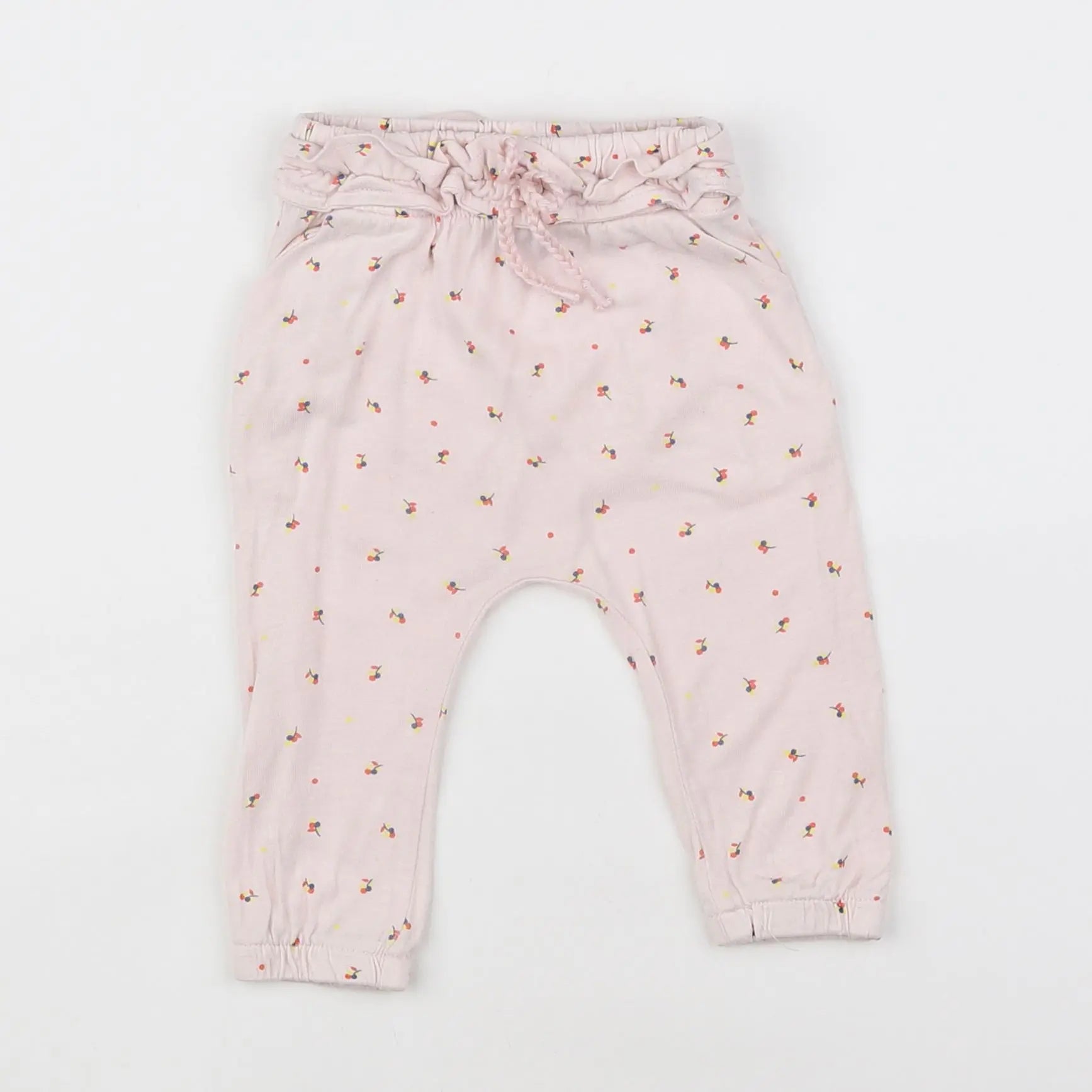 Vertbaudet - pantalon rose - 6 mois