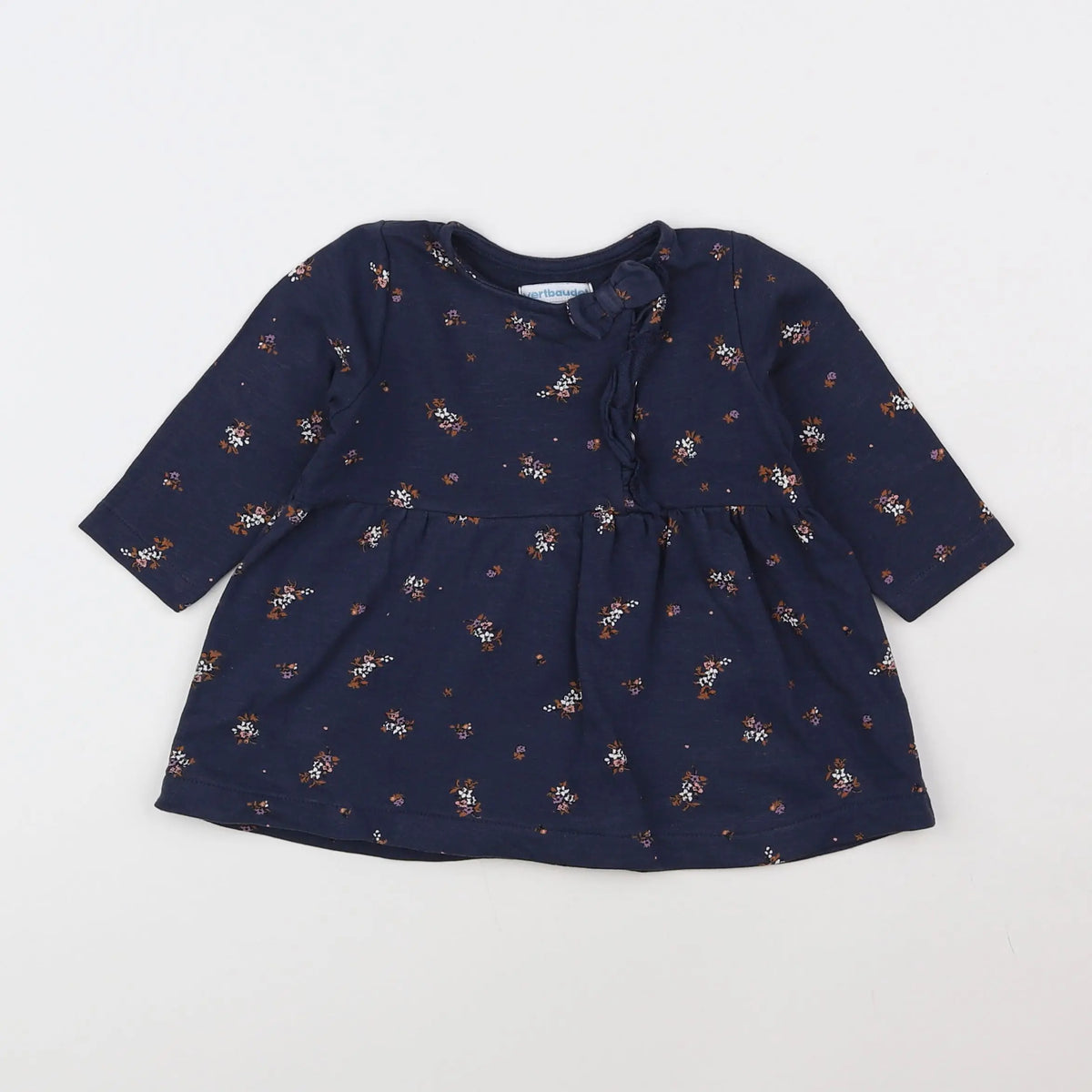 Vertbaudet - robe bleu - 6 mois
