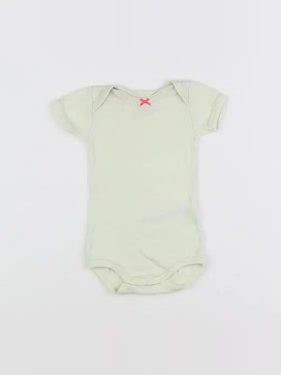 Petit Bateau - body vert - 3 mois