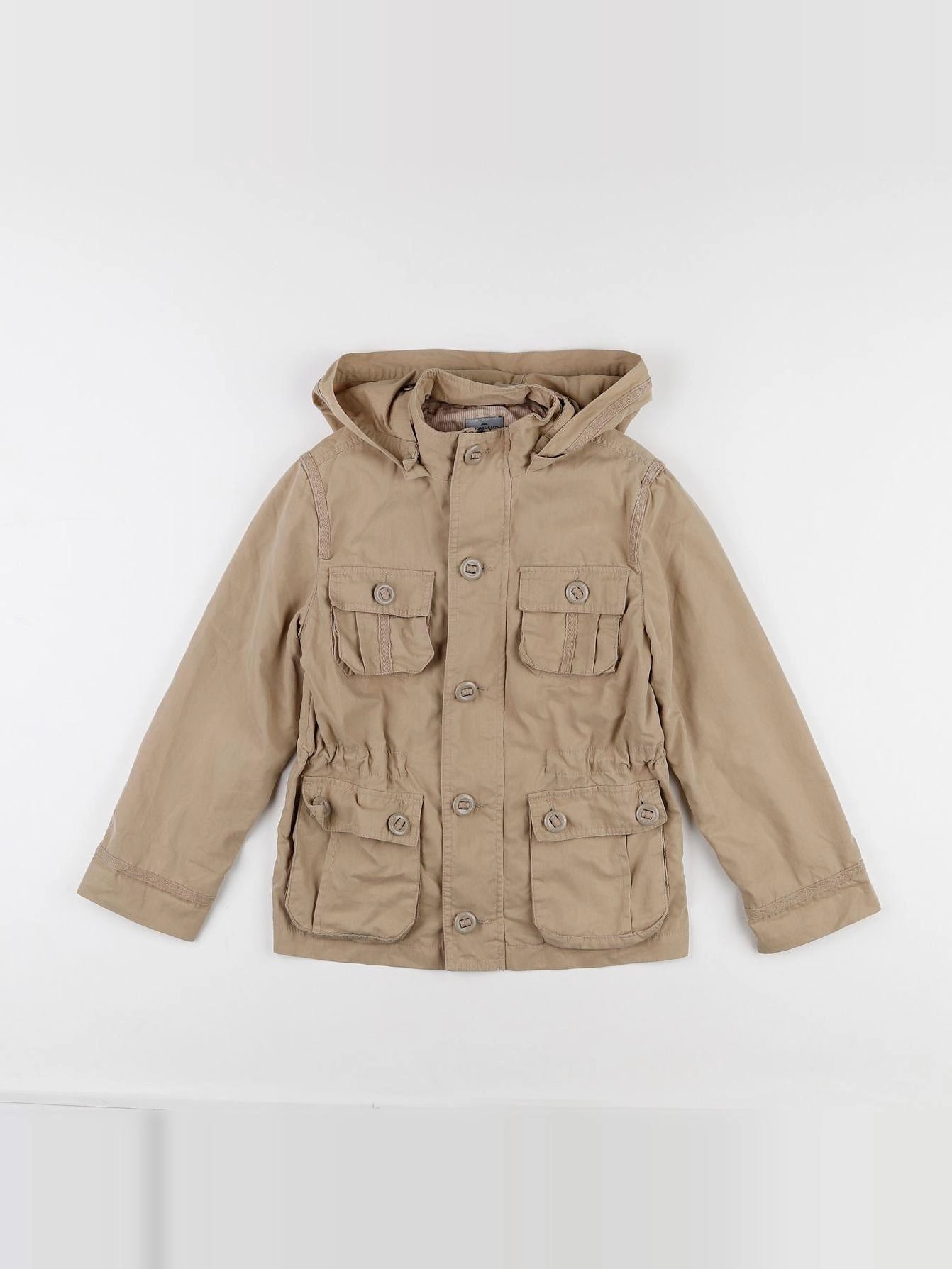 Cyrillus - veste beige - 8 ans