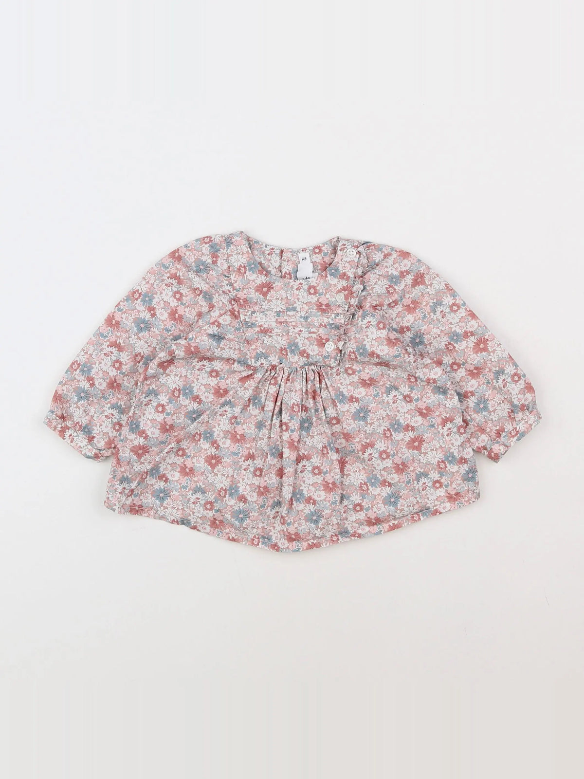 Bonpoint - blouse rose - 6 mois