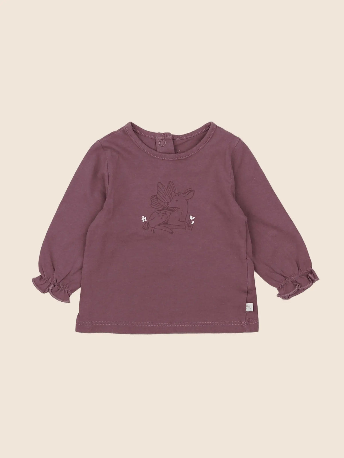 Cadet Rousselle - tee-shirt violet - 3 mois