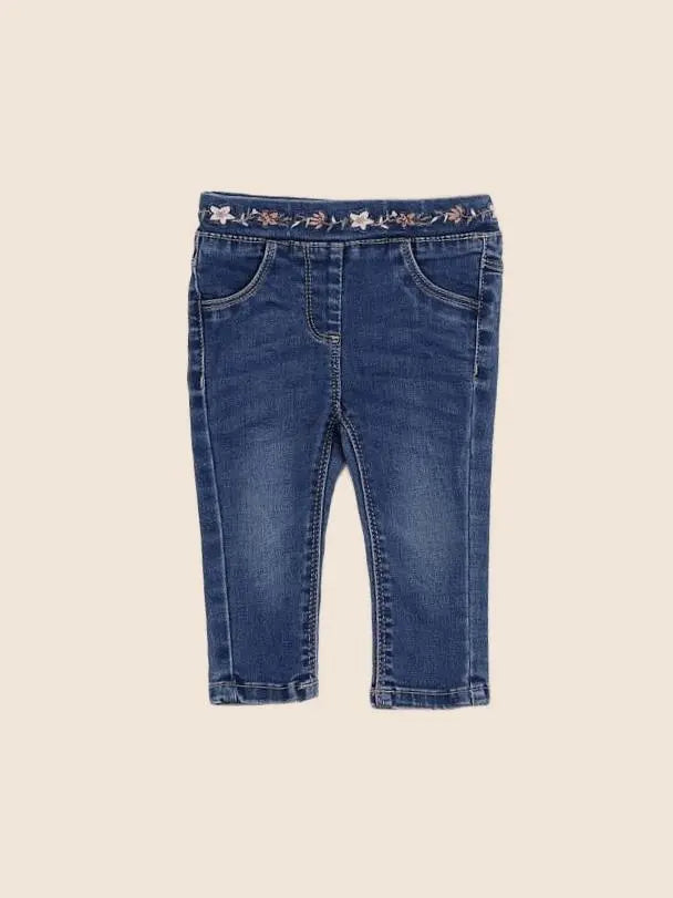 Tape à l'oeil - jegging bleu - 12 mois