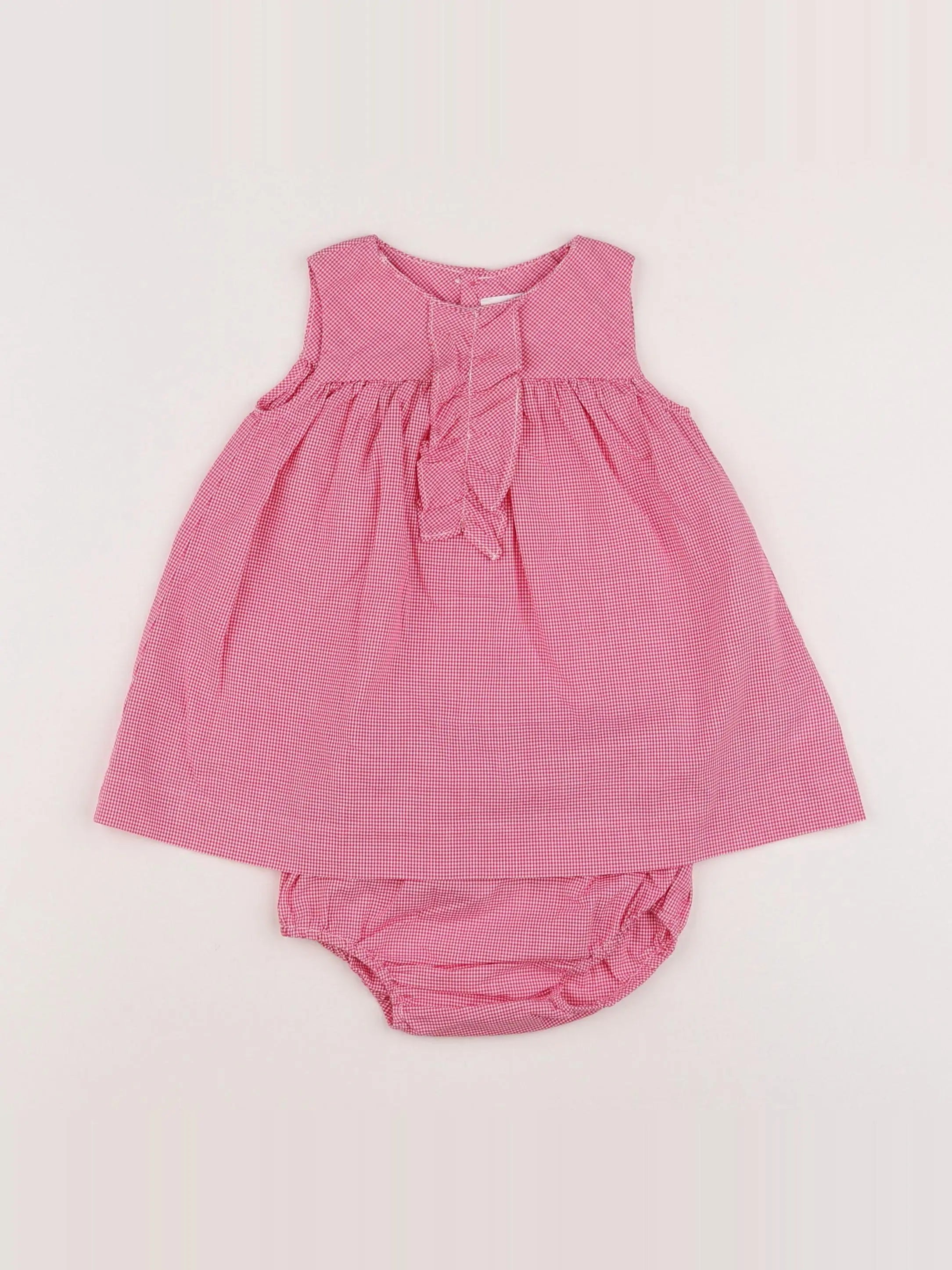 Jacadi - robe rose - 6 mois