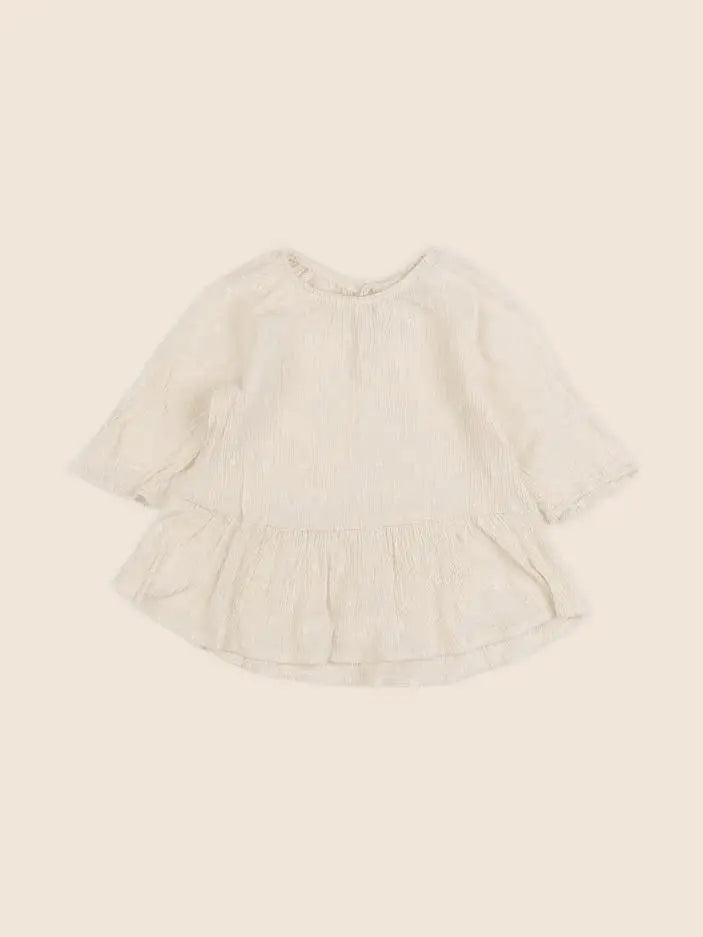 Zara - robe beige - 9/12 mois