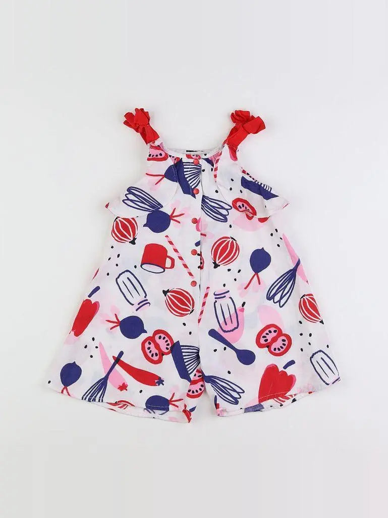 Catimini - robe multicolore - 12 mois