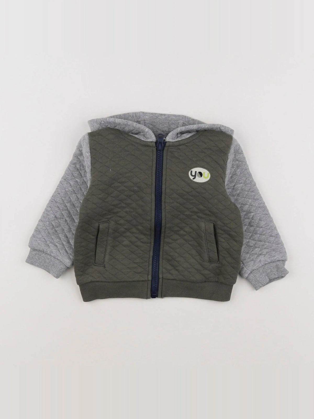 Boutchou - sweat vert - 12 mois