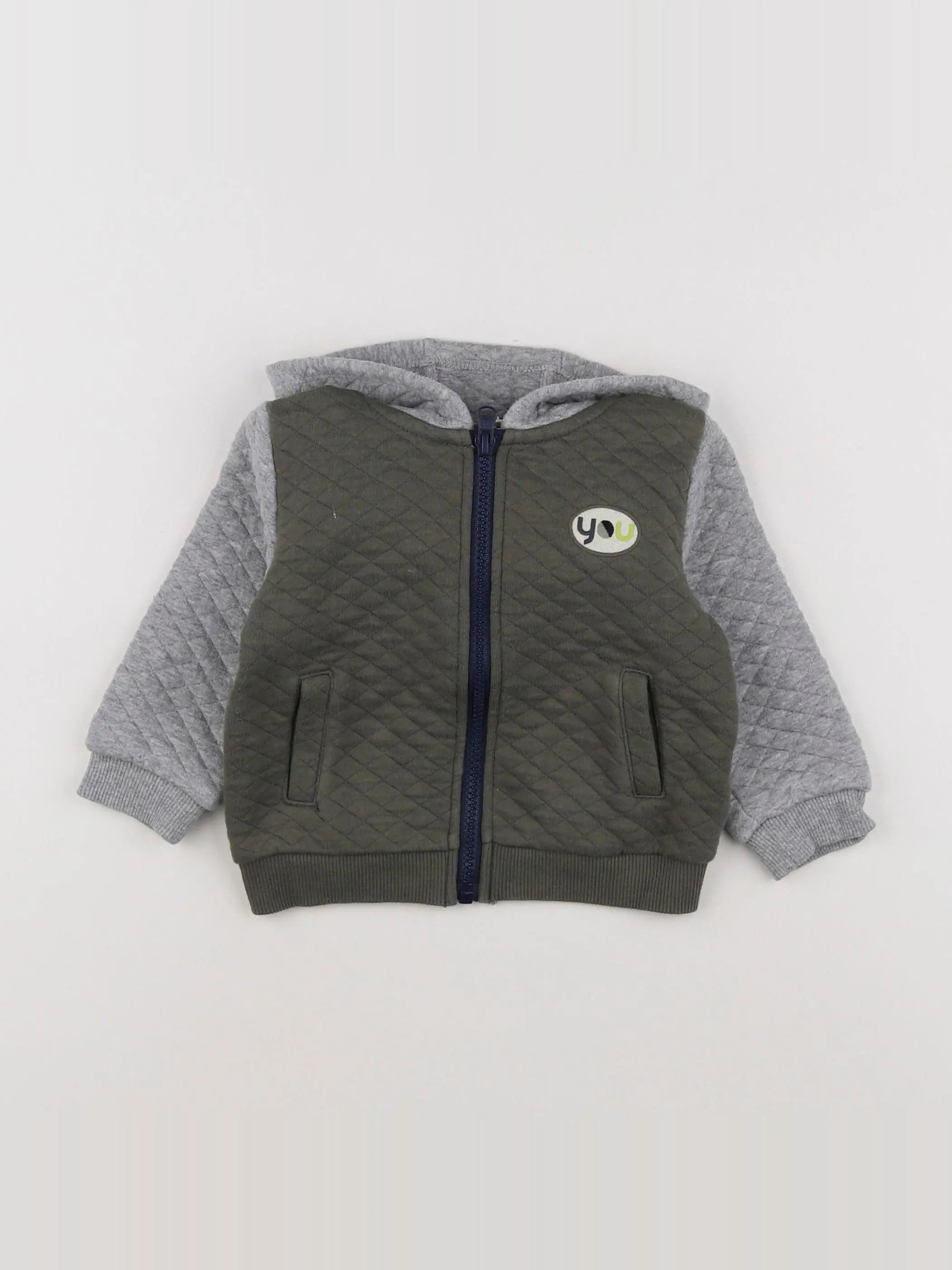 Boutchou - sweat vert - 12 mois