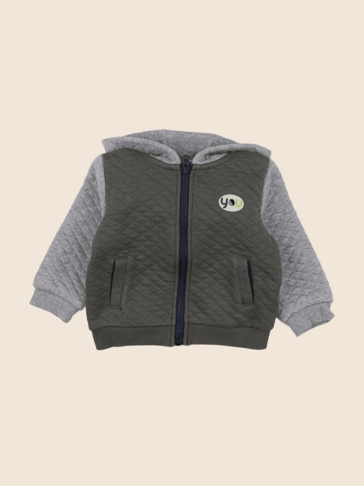 Boutchou - sweat vert - 12 mois