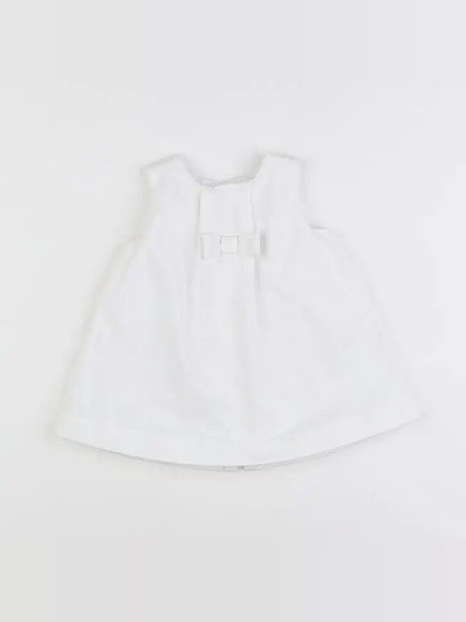 Jacadi - robe blanc - 6 mois