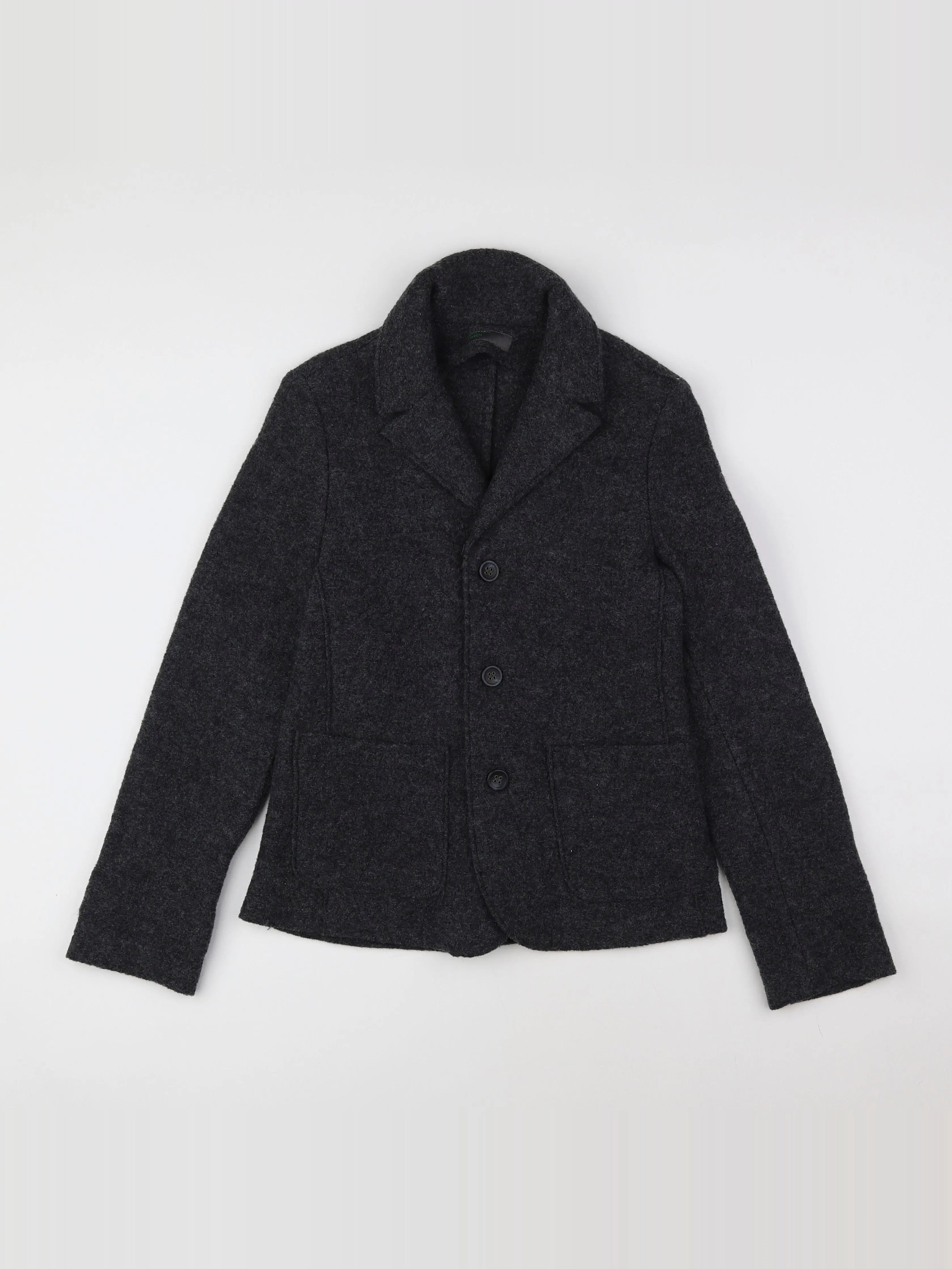 Benetton - veste gris - 8 ans