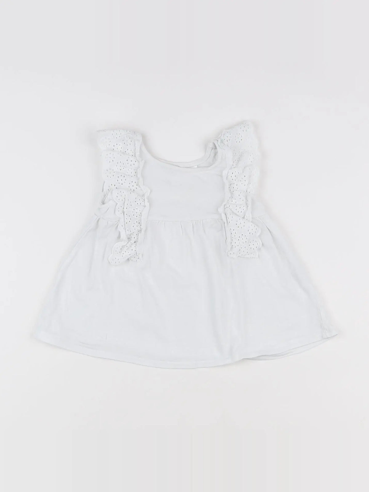 Zara - tee-shirt blanc - 9/12 mois