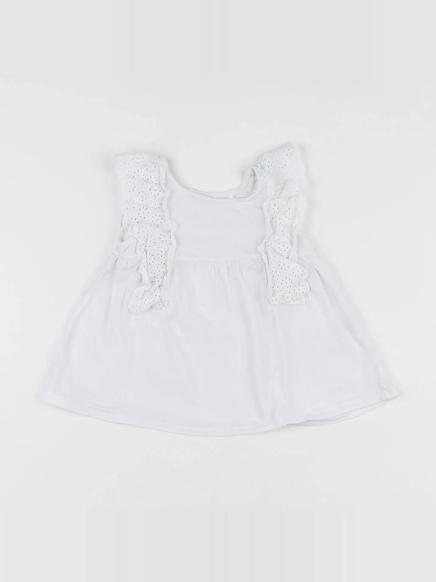 Zara - tee-shirt blanc - 9/12 mois