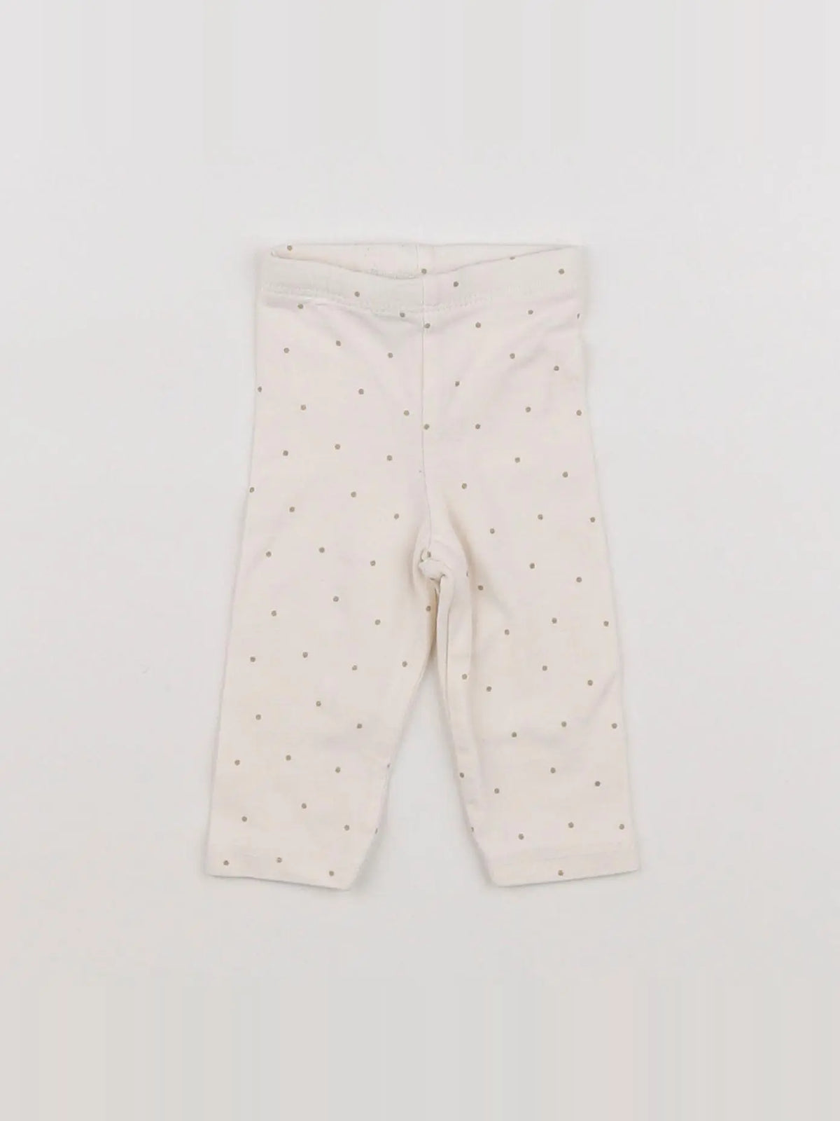 Tape à l'oeil - legging blanc - 3 mois