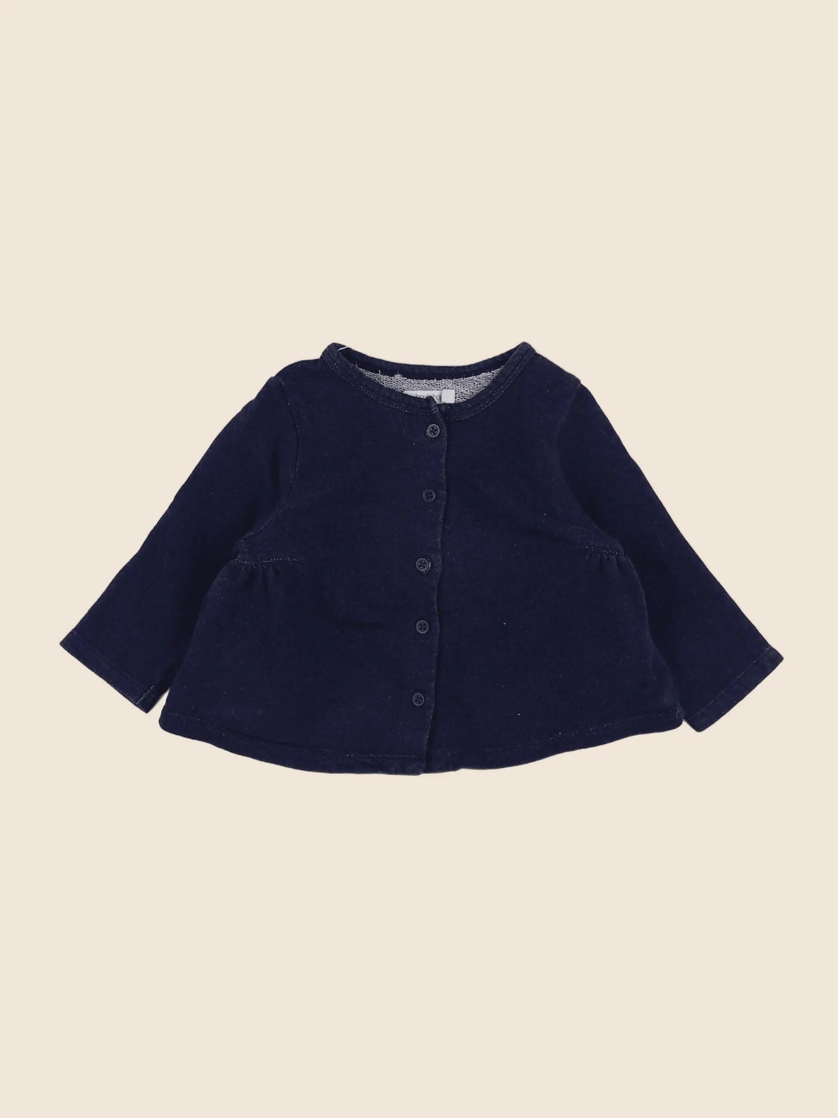 Boutchou - sweat bleu - 6 mois