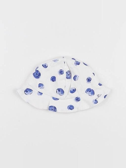 Noukie's - chapeau blanc, bleu - 3 mois