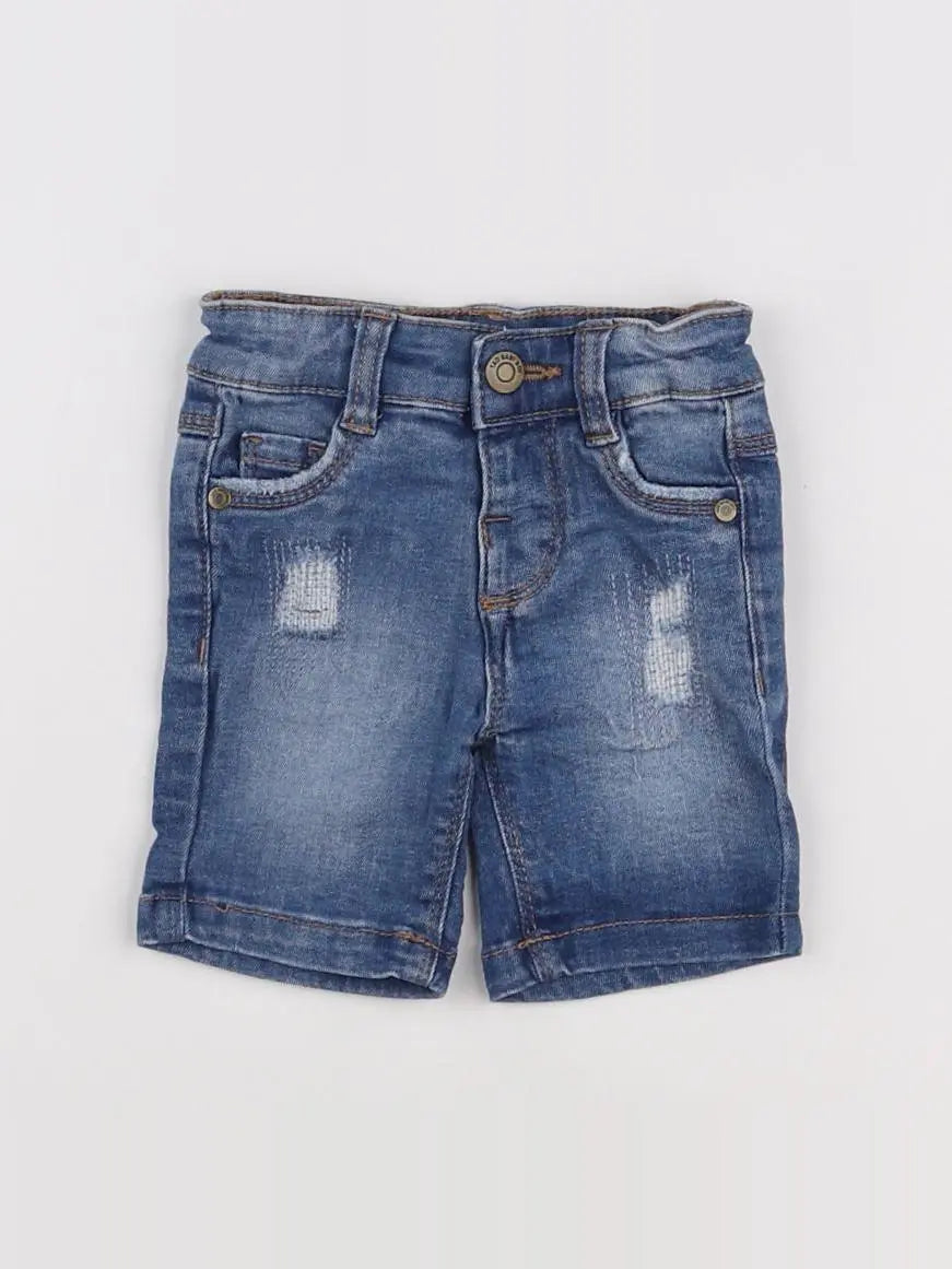 Tape à l'oeil - short bleu - 3 mois