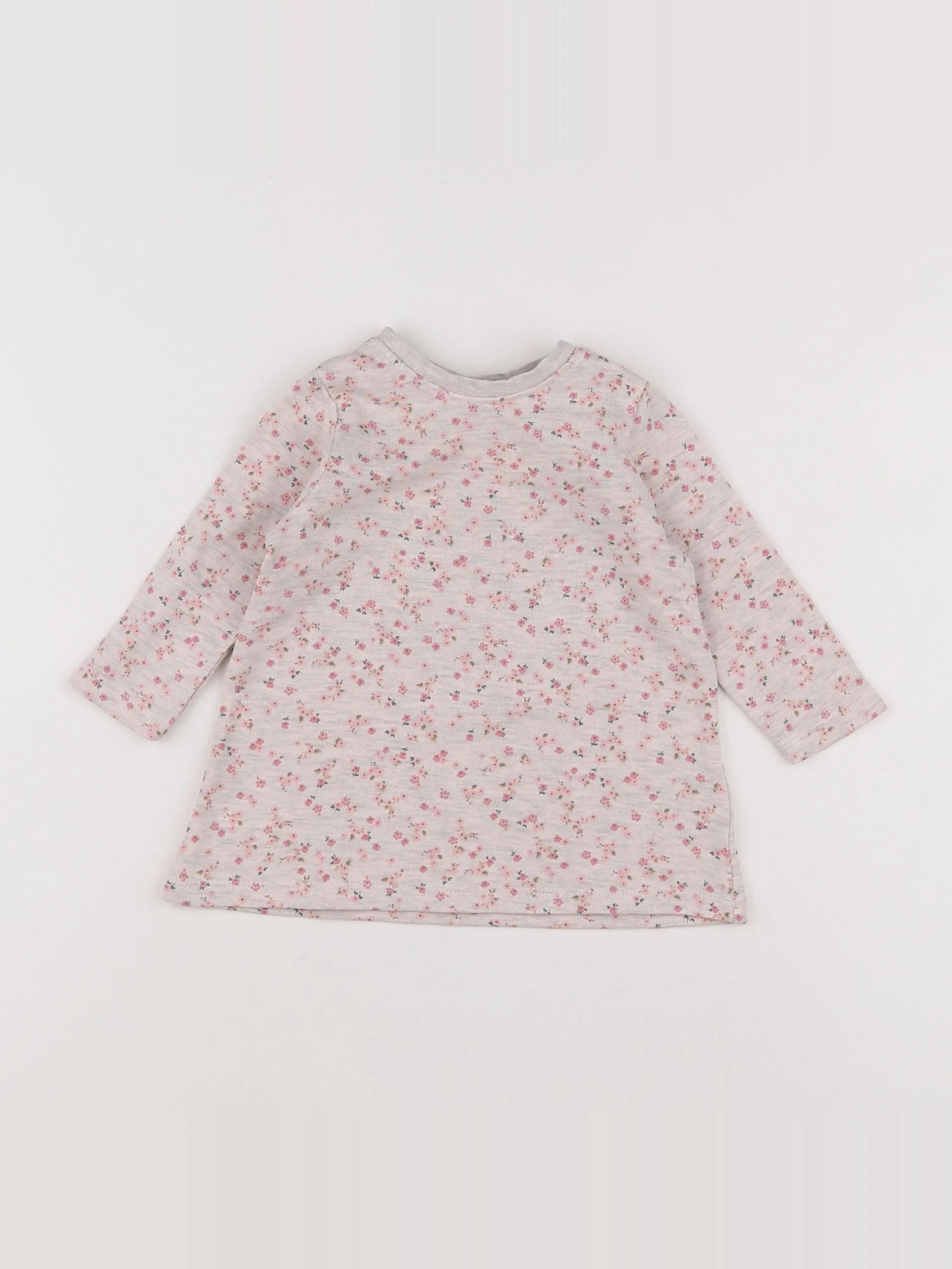 H&M - robe gris - 3/6 mois