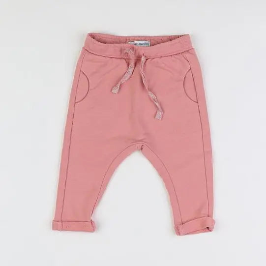 Vertbaudet - jogging rose - 3 mois