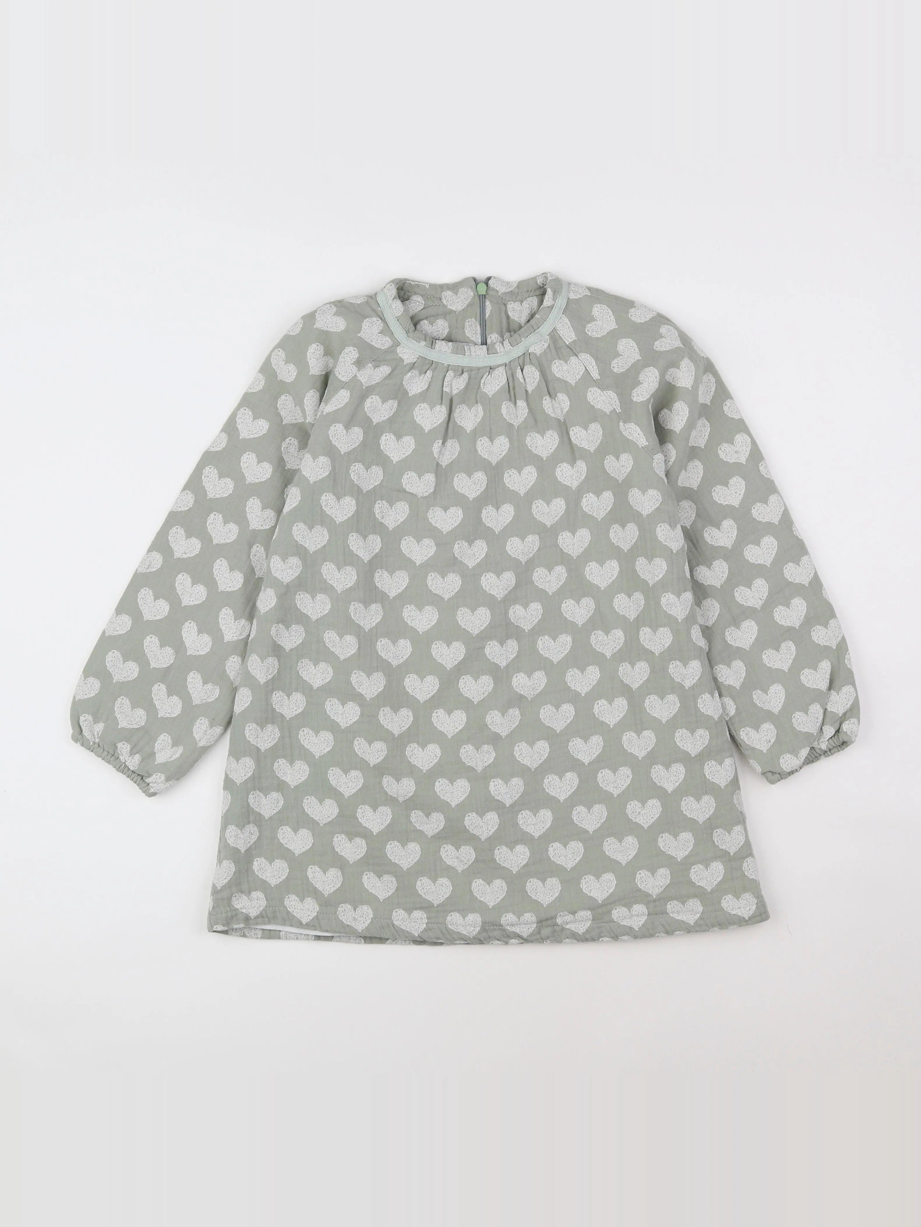 Dadati - robe vert - 8 ans