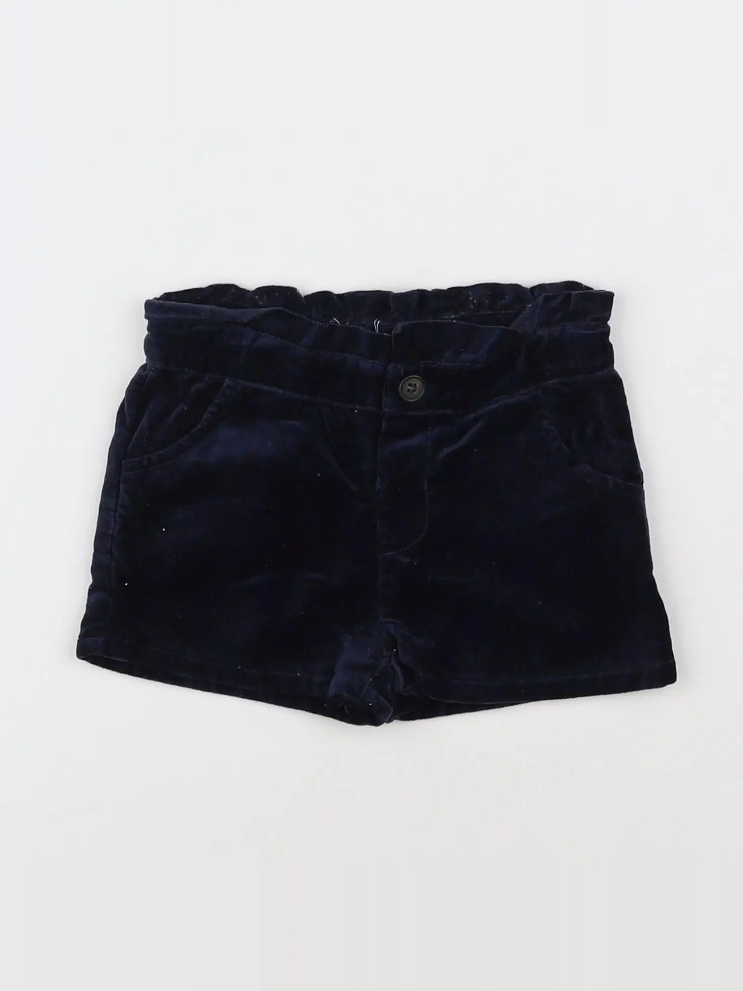 Boutchou - short bleu - 12 mois