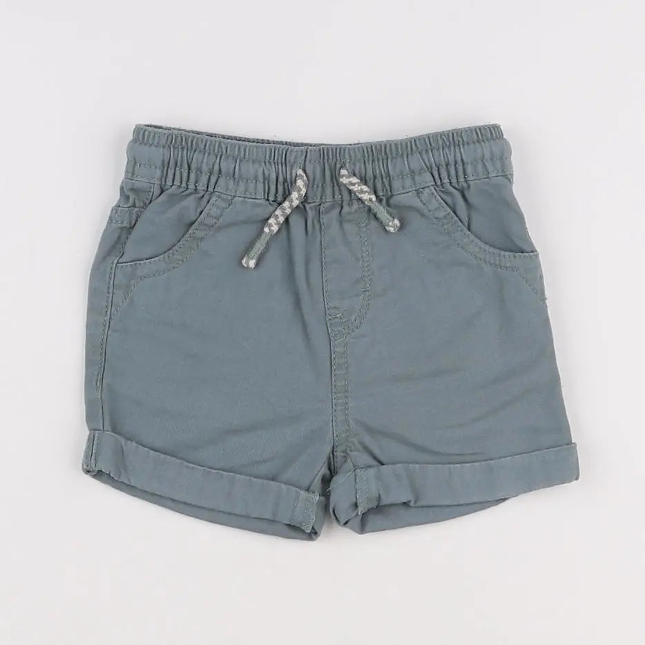 Vertbaudet - short vert - 12 mois