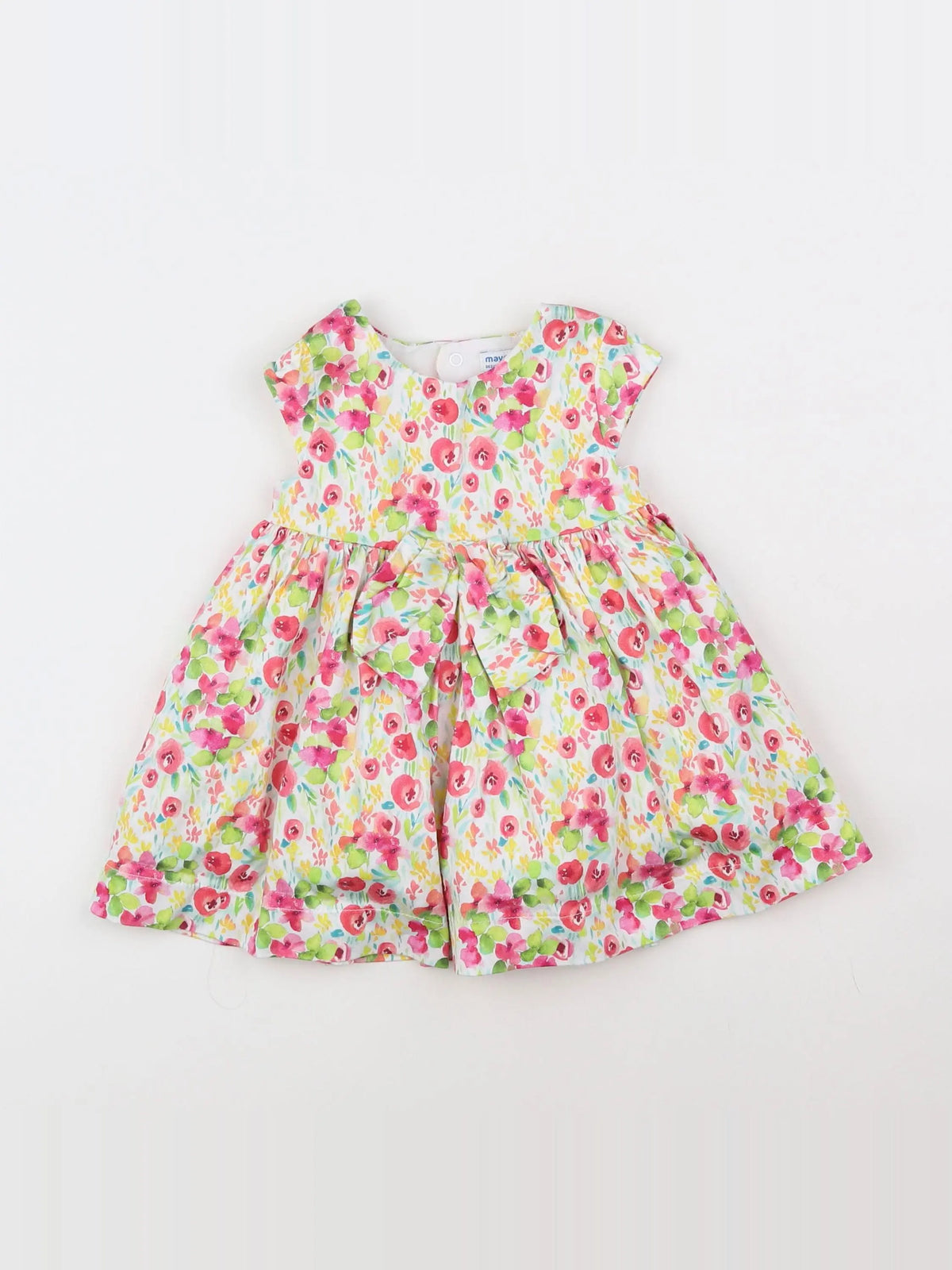 Mayoral - robe multicolore - 12 mois