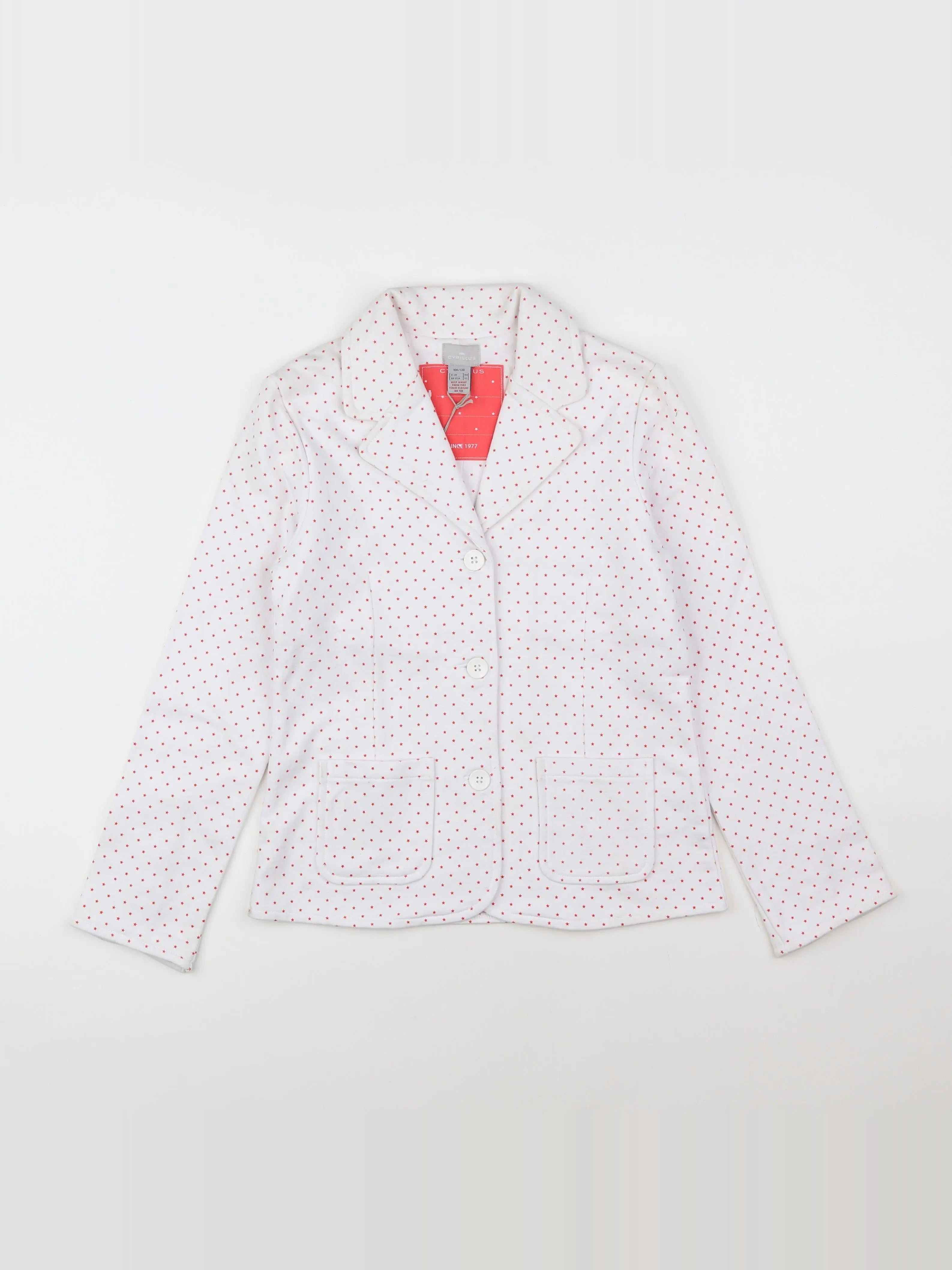 Cyrillus - veste blanc (état neuf) - 10 ans