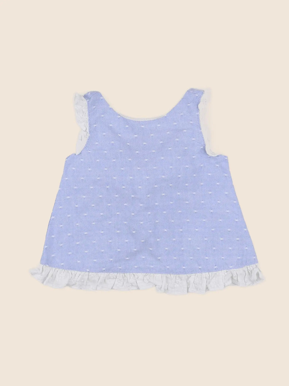 Dadati - blouse bleu - 6 mois