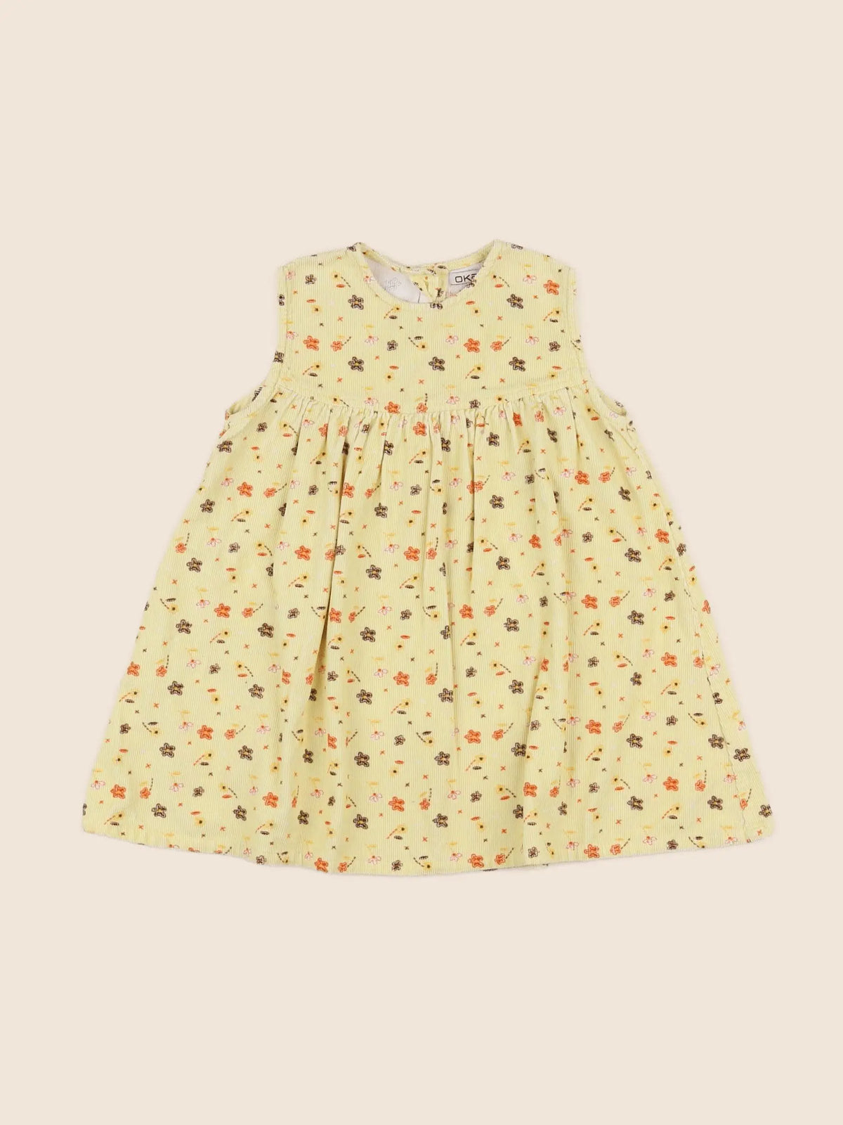 Okaidi - robe jaune - 18 mois