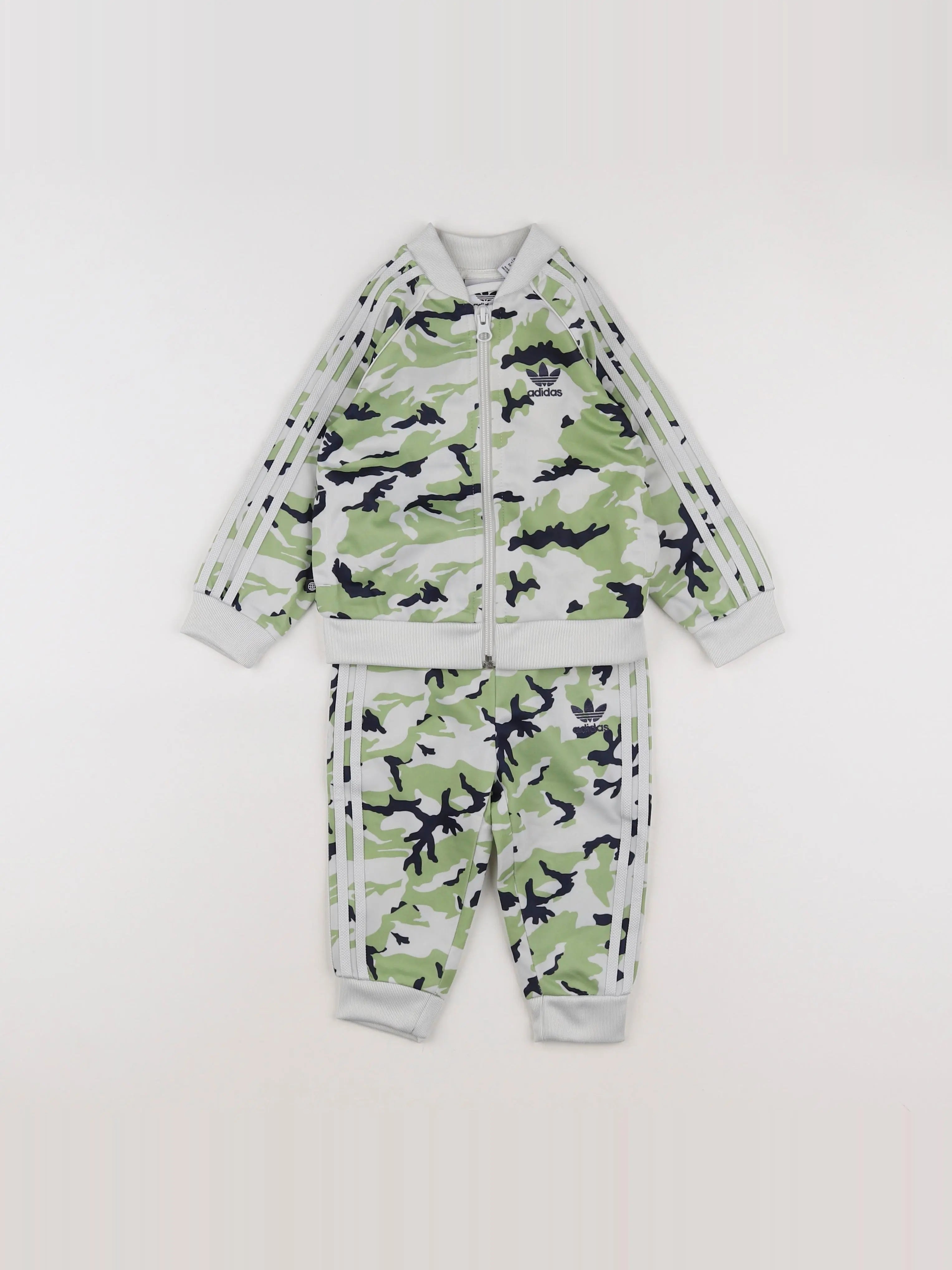 Adidas - ensemble vert - 9/12 mois