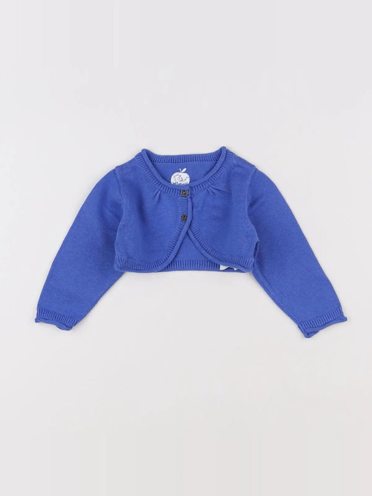 Tape à l'oeil - gilet bleu - 3 mois