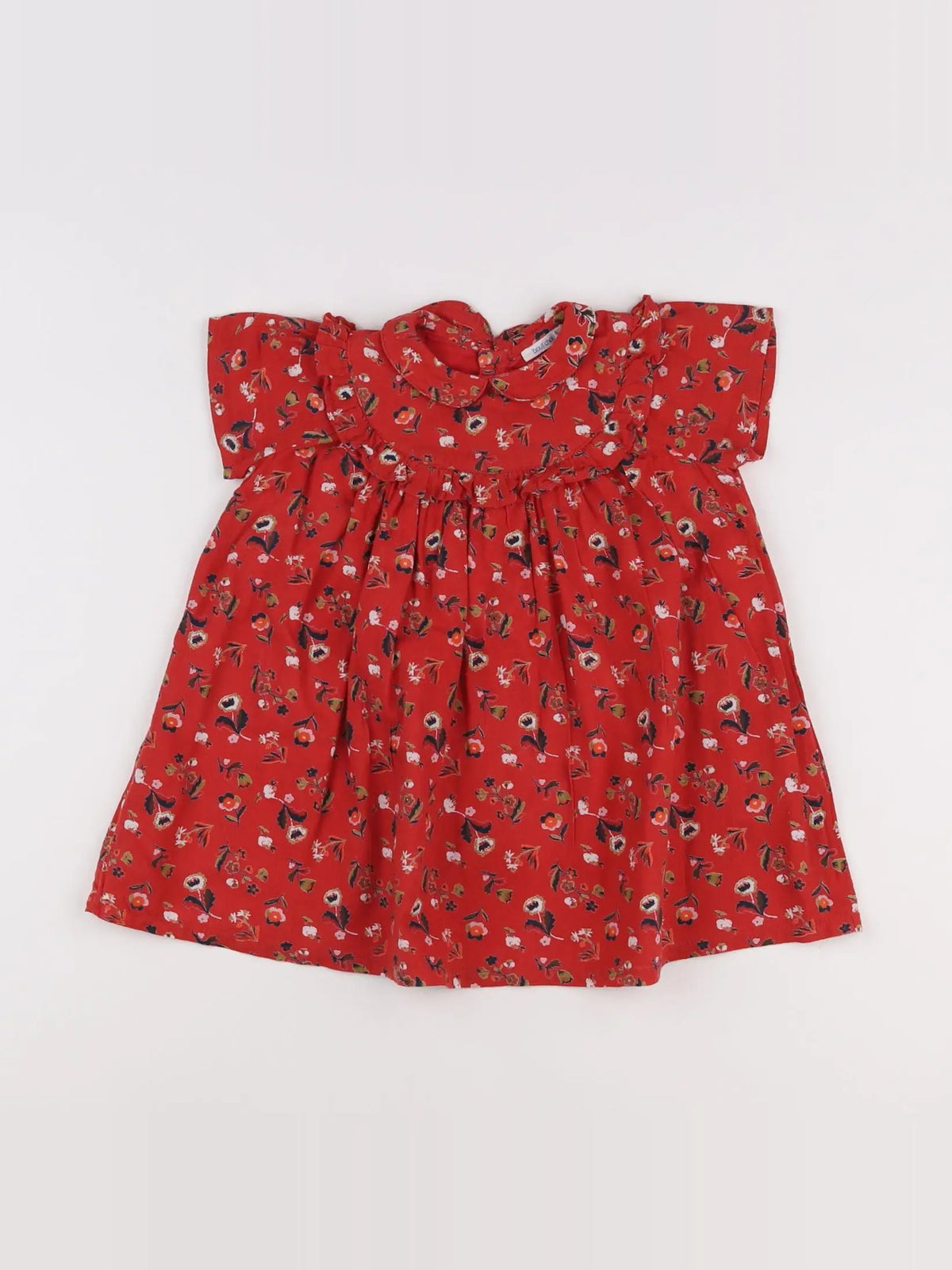 Boutchou - robe rouge - 18 mois