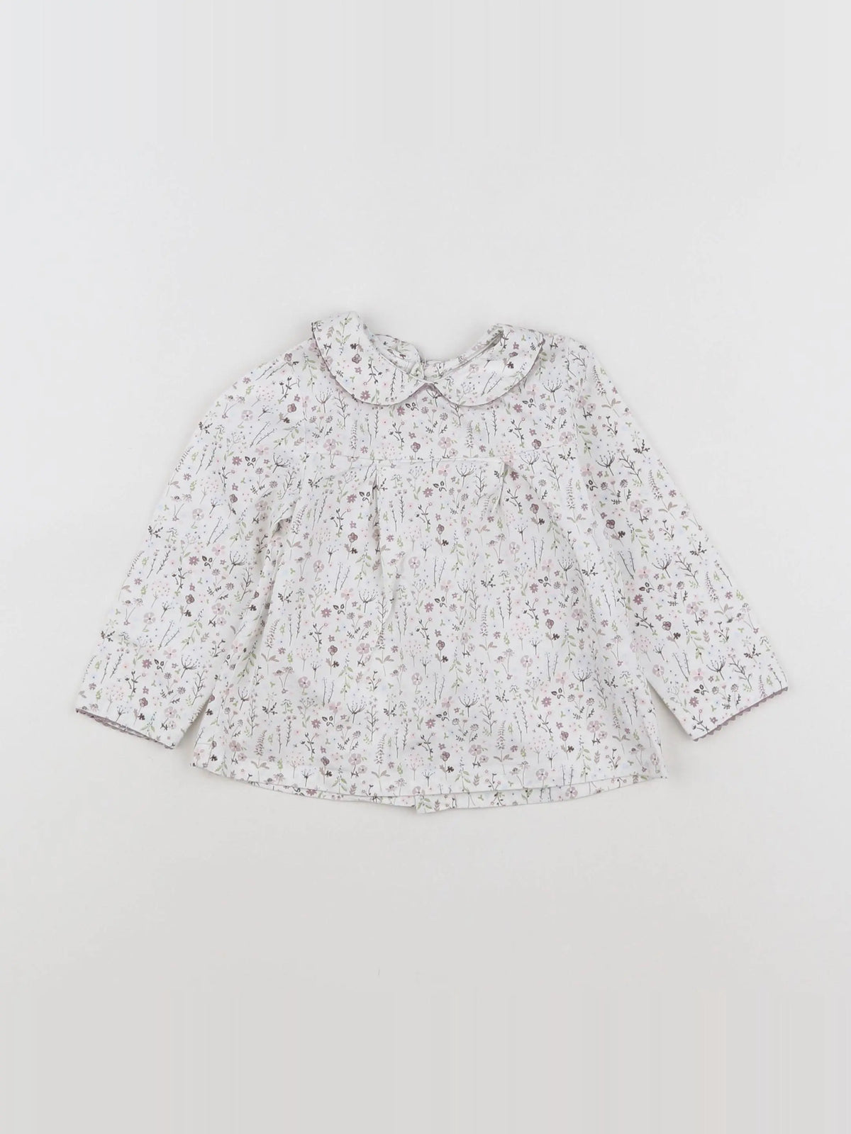 Jacadi - blouse blanc - 12 mois