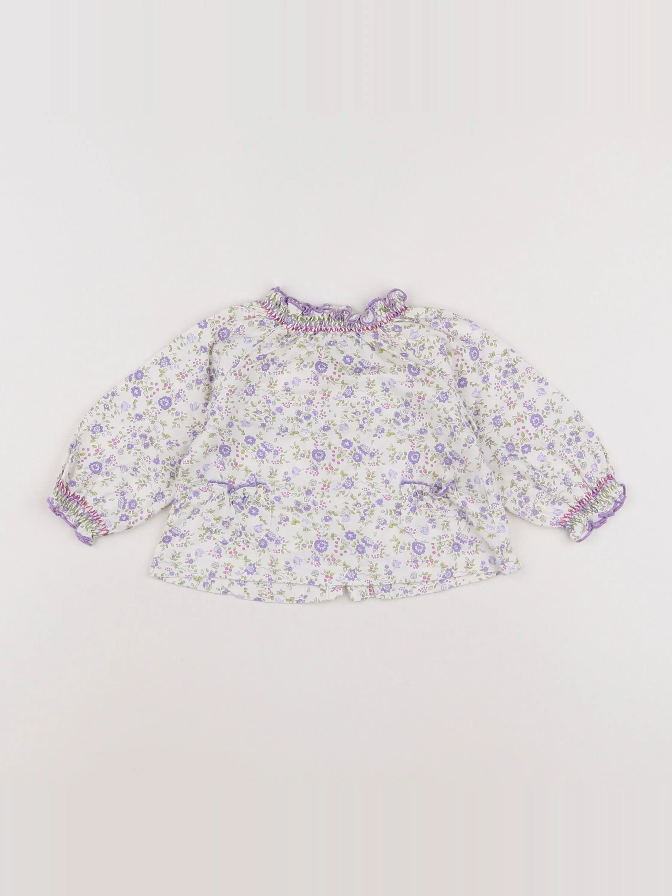 Natalys - tee-shirt multicolore - 3 mois