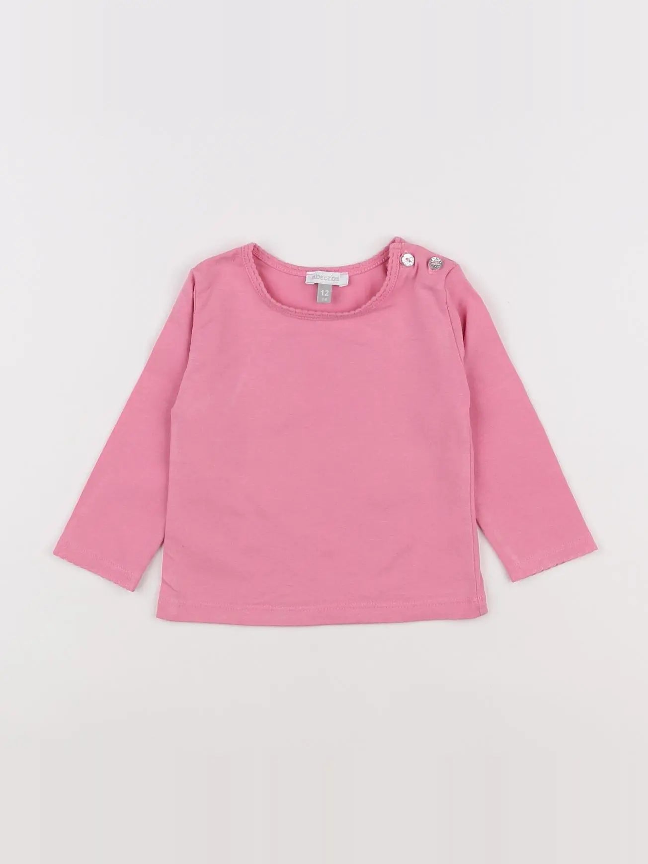 Absorba - tee-shirt rose - 12 mois