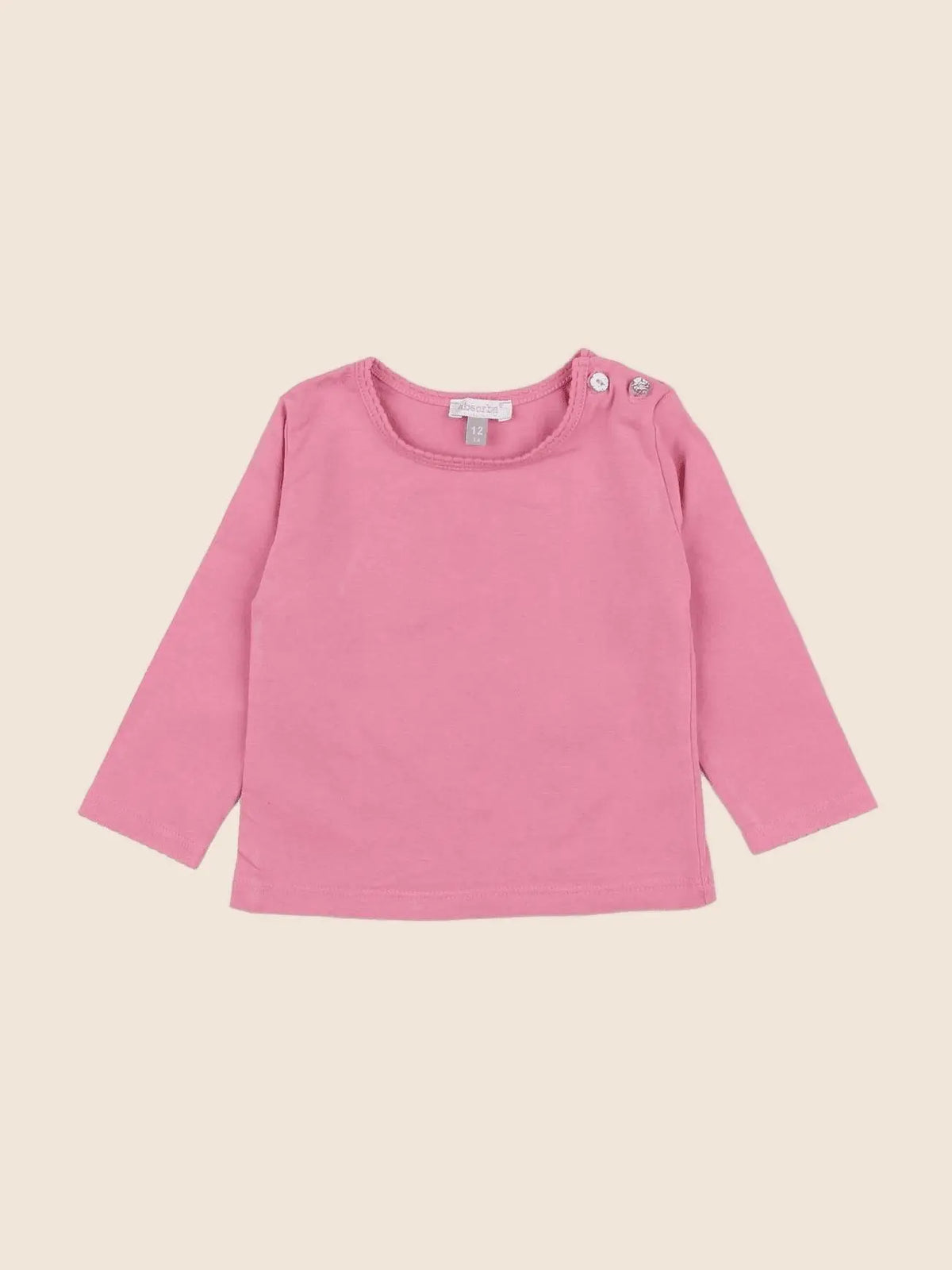 Absorba - tee-shirt rose - 12 mois