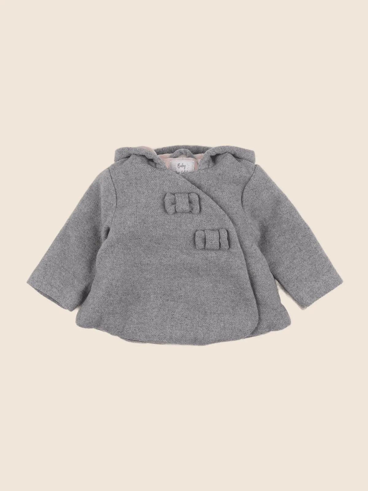 Vertbaudet - veste doublé gris - 6 mois