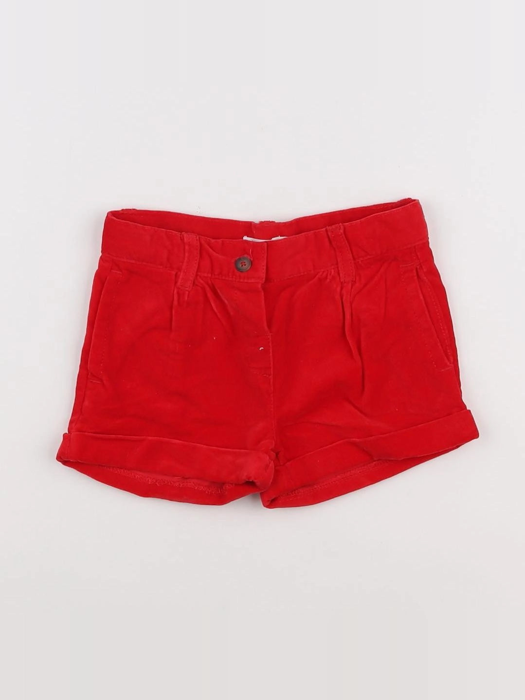 Boutchou - short rouge - 18 mois