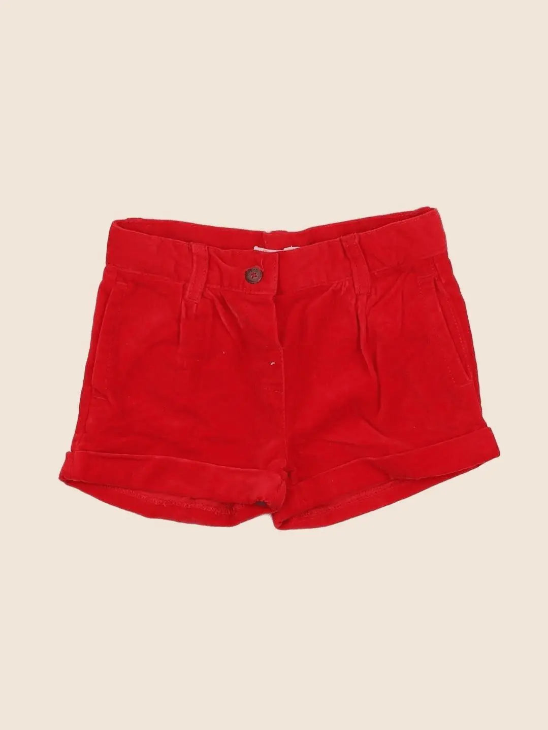 Boutchou - short rouge - 18 mois