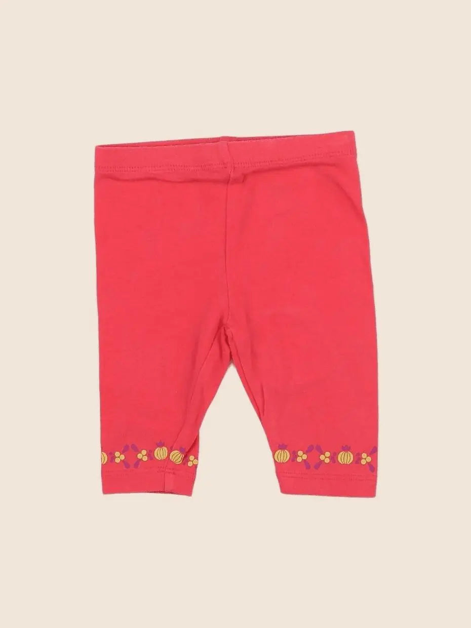 Vertbaudet - legging rose - 9 mois