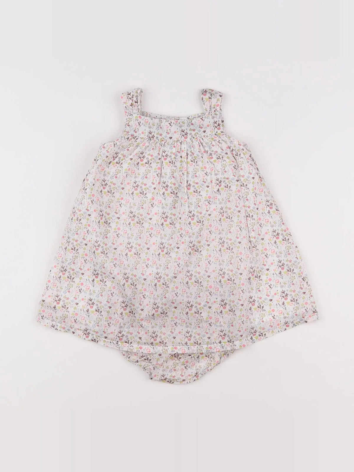 Boutchou - robe blanc - 9 mois