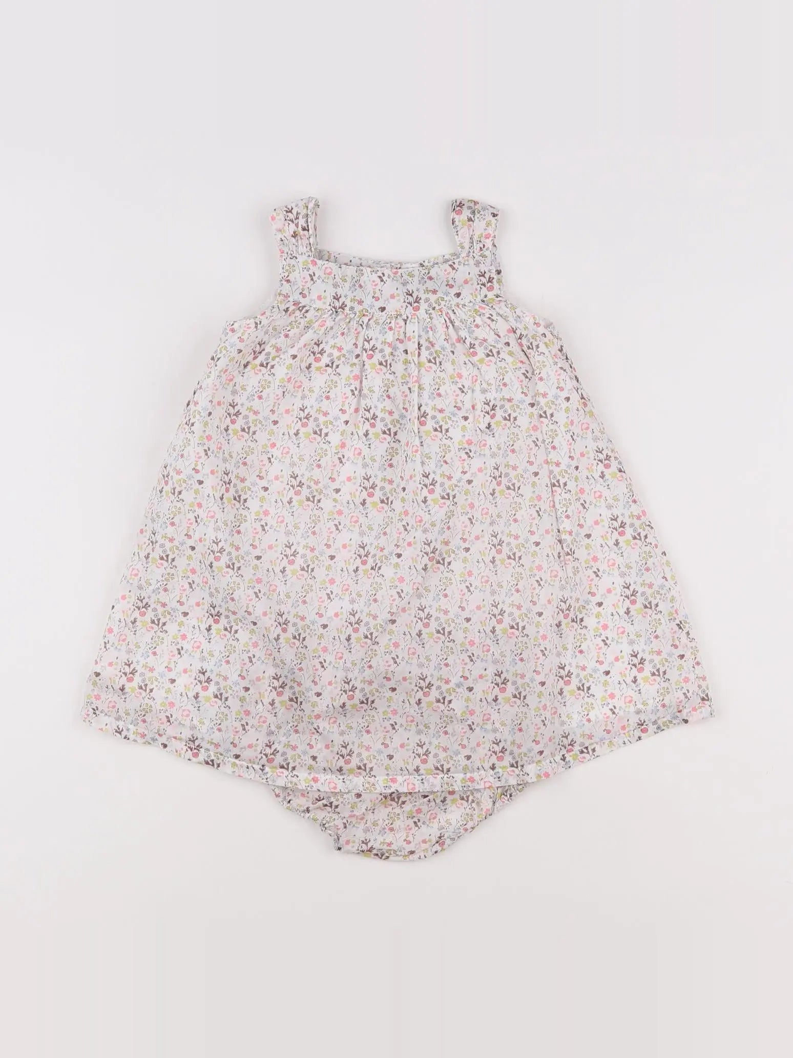 Boutchou - robe blanc - 9 mois