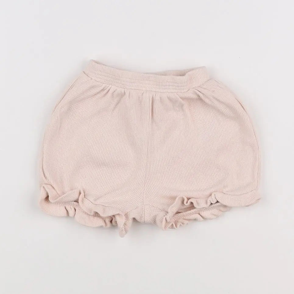 Vertbaudet - short rose - 3 mois