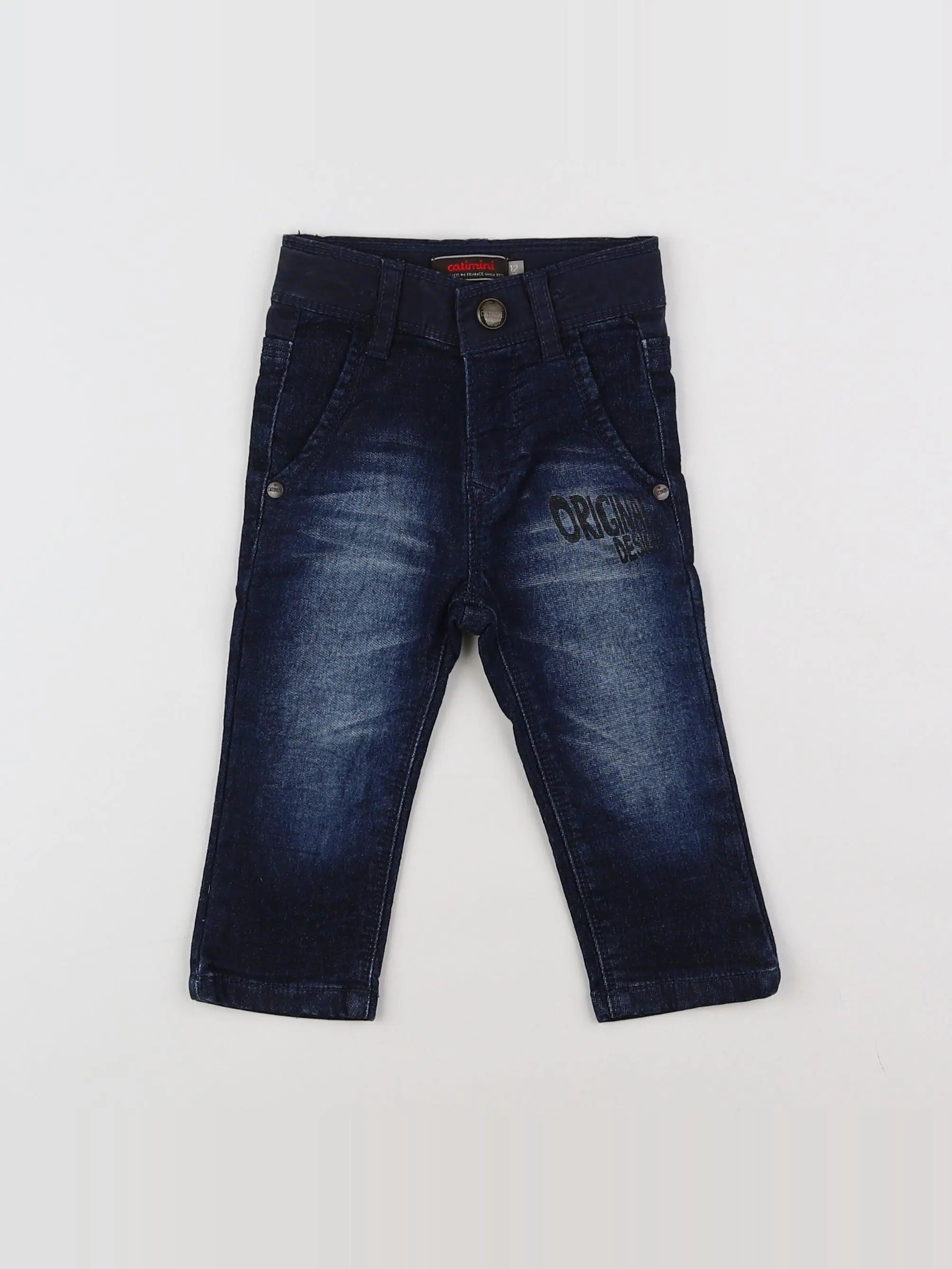 Catimini - jean bleu - 12 mois