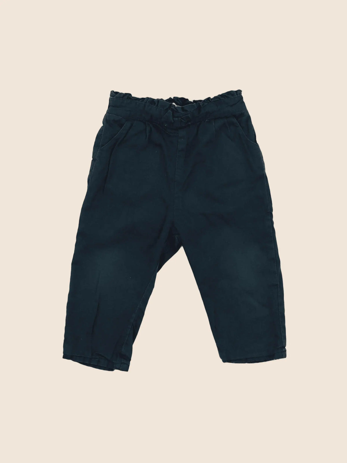 Natalys - pantalon vert - 12 mois