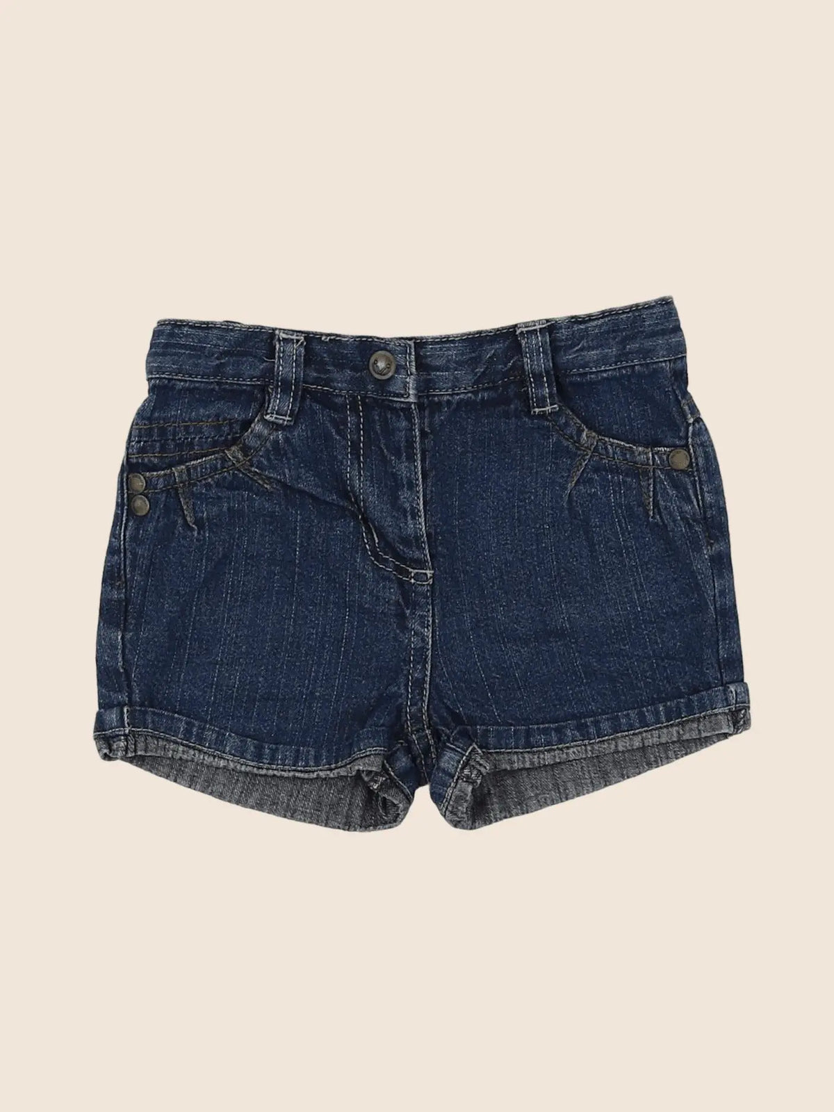 Vertbaudet - short bleu - 12 mois