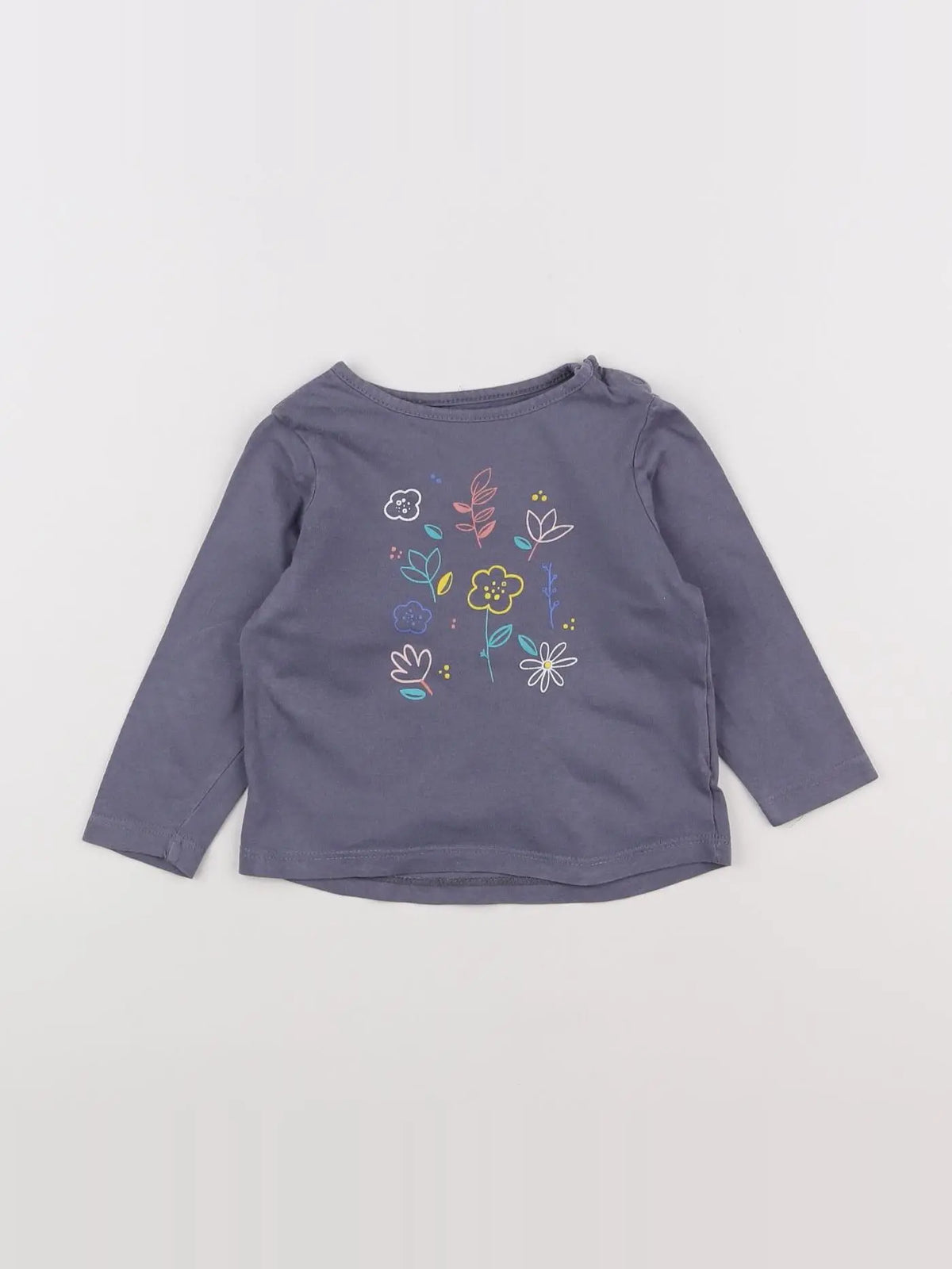 Cadet Rousselle - tee-shirt violet - 12 mois