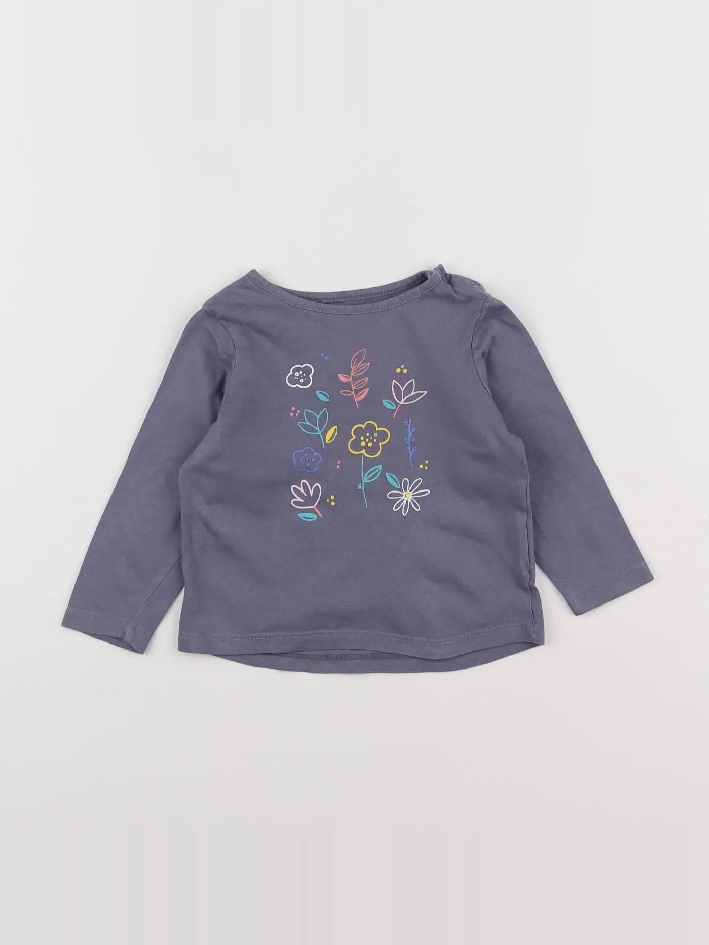 Cadet Rousselle - tee-shirt violet - 12 mois