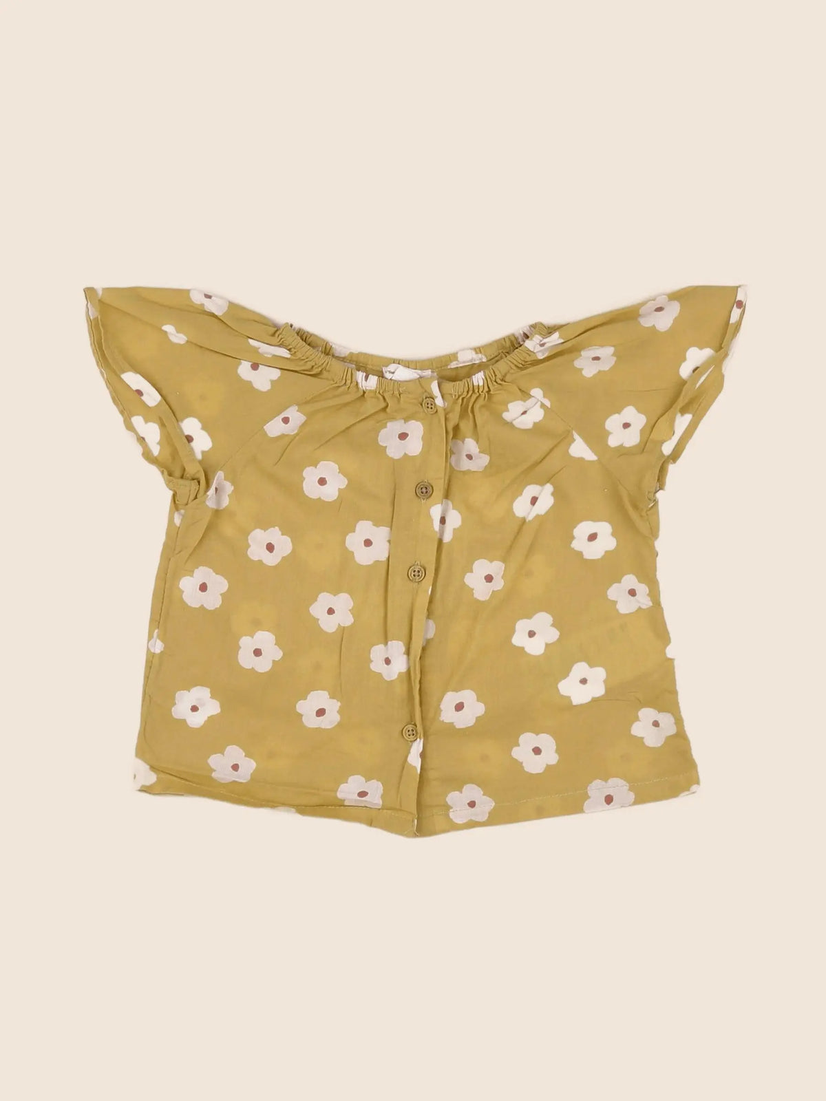 Vertbaudet - blouse jaune - 9 mois